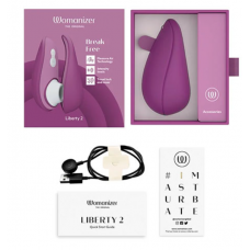 Вакуумно-волновой массажер Womanizer Liberty 2 purple