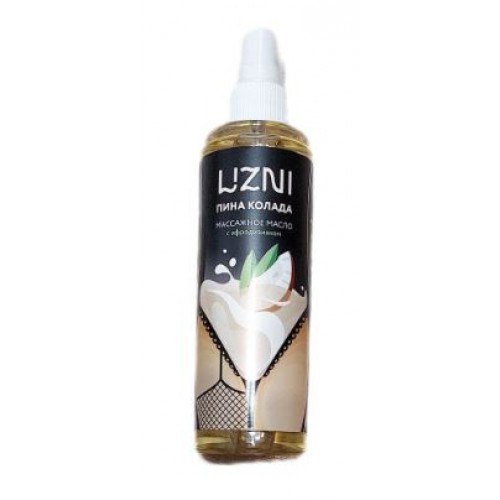 Масло массажное с афродезиаками Lizni - Пина колада 150ml