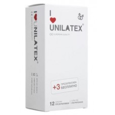 Презервативы I Love Unilatex 1 ШТУКА Ультратонкие
