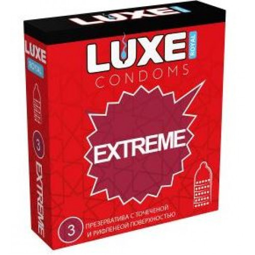 Презервативы Luxe Extreme NEW