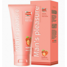 Оральная смазка Mans Pleasure Клубничная 200 ml