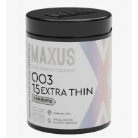 Maxus 003 extra thin condoms (экстремально тонкие 15штук)