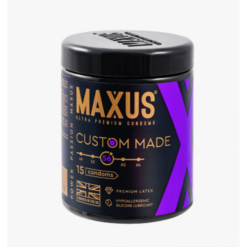 Maxus Custom Made 56mm condoms (15штук)