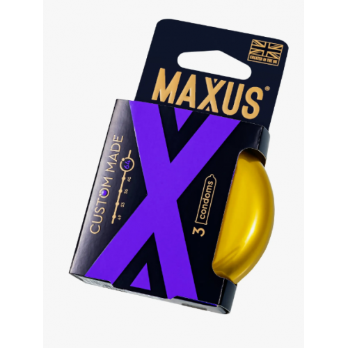 Презервативы Maxus Custom Made 60 mm - 3 шт.