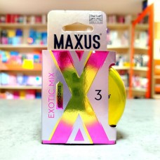 Презервативы Maxus EXOTIC MIX, латекс, ароматизированные 3 шт.