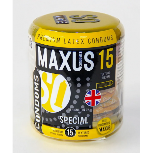Maxus Special condoms (премиум презервативы 15штук)
