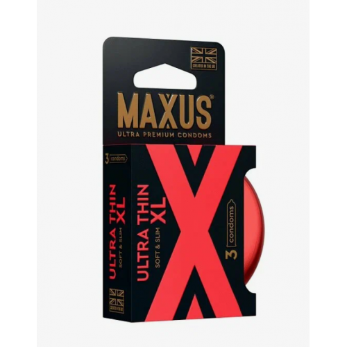 Презервативы Maxus Ultra thin XXL 3 шт.