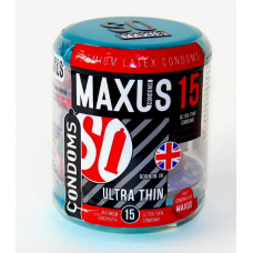 Maxus Ultrathin condoms (премиум презервативы 15штук)