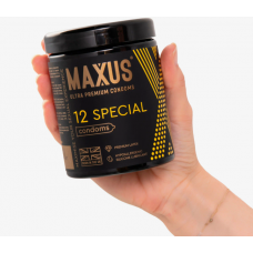 Maxus special condoms (тонкие премиум презервативы 12штук)