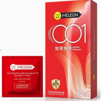 Набор презервативов Melon 001 red 10 шт. double pleasure