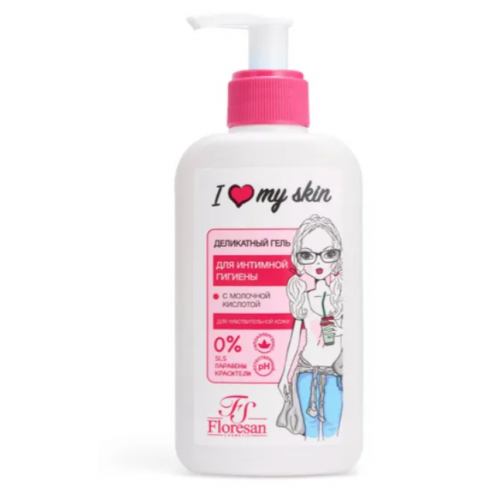 Деликатный гель для интимной гигиены Floresan, 250 мл -N 2