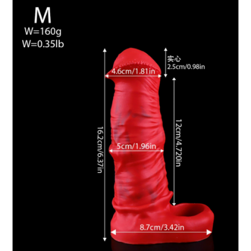 Насадка с подхватом Reg Dick M size 16.2 см