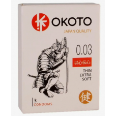 Презервативы классические OKOTO classic - 3 шт.