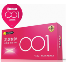 Набор презервативов ультратонких OLO 10 шт. 001 melon pink