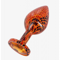 Анальная ювелирка эмаль Orange Snake M