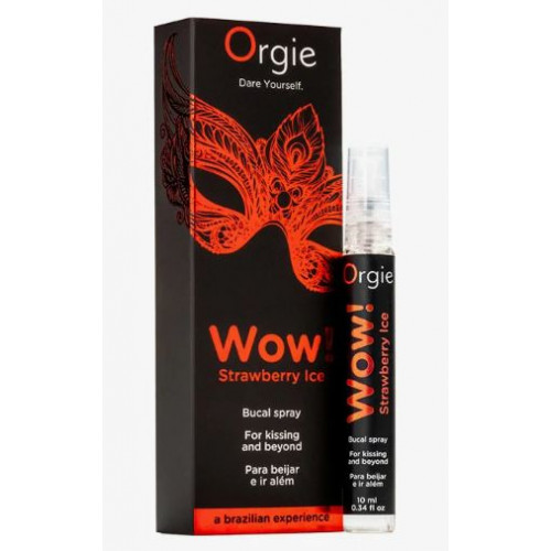 Спрей для возбуждающего минета Orgie WOW Strawberry