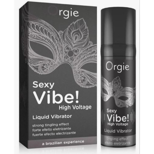 Гель - жидкий вибратор Orgie sexy Vibe High Voltage 15ml