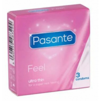 Презервативы ультратонкие Pasante Feel 3 шт