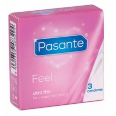 Презервативы ультратонкие Pasante Feel 3 шт