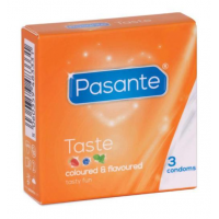 Презервативы вкусовые Pasante taste 3 шт