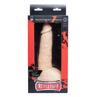 Телесный фаллоимитатор Realstuff Realistic Dong 9inch 23х5 см