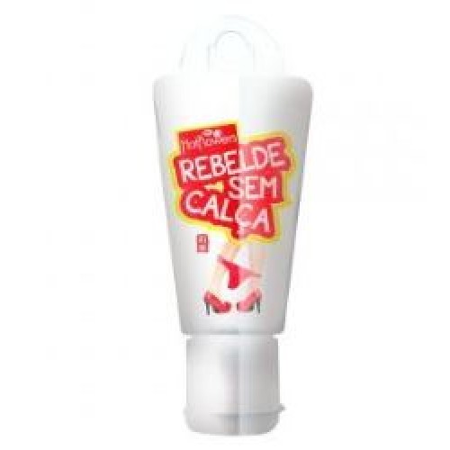 Ароматизированный анальный гель Rebelde sem Calca для комфортного проникновения - 15 гр.