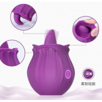 Rosa Flora Куни массажер violet