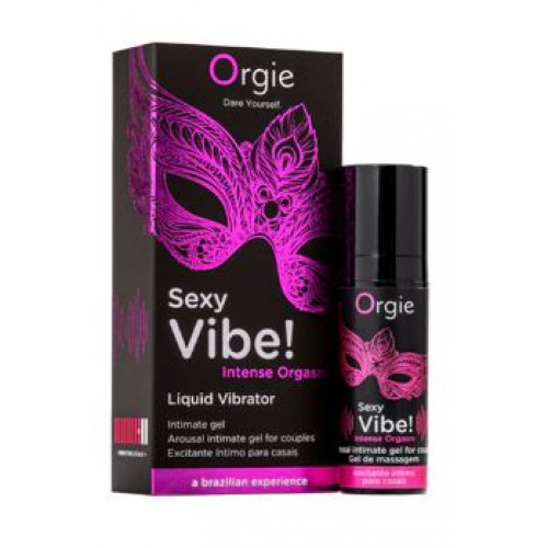 Жидкий вибратор Orgie SEXY VIBE! INTENSE ORGASM 15ml