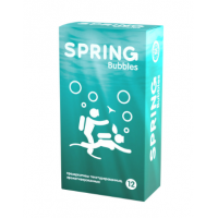 Презервативы SPRING Bubbles, 12 шт (с пупырышками)