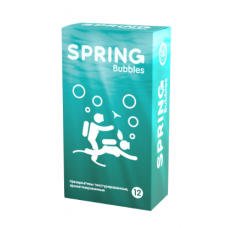 Презервативы SPRING Bubbles, 12 шт (с пупырышками)