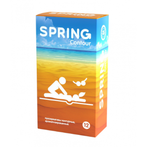 Презервативы SPRING Contour, 12 шт (контурные)