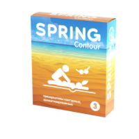 Презервативы SPRING Contour, 3 шт (контурные)