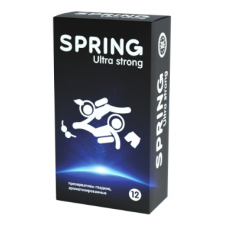 Презервативы SPRING Ultra Strong, 12 шт (ультра-прочные)