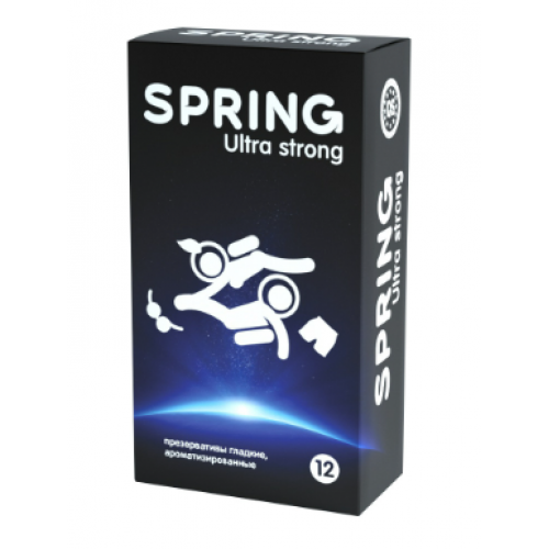 Презервативы SPRING Ultra Strong, 12 шт (ультра-прочные)