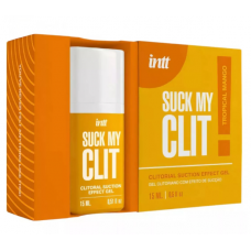 Гель для клитора с эффектом посасывания "SUCK MY CLIT TROPICAL MANGO", intt