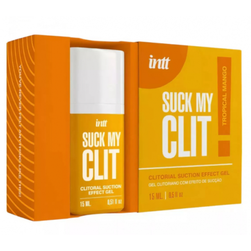 Гель для клитора с эффектом посасывания "SUCK MY CLIT TROPICAL MANGO", intt