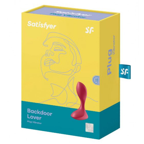 Satisfyer Вибро - массажер Backdoor Lover red