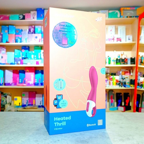 Satisfyer Heated Thrill с функцией нагрева и управлением через телефон Satisfyer Heated Thrill с функцией нагрева и управлением через телефон