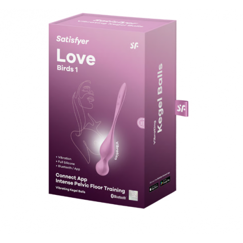Satisfyer Love Birds 1 управление через телефон 78.8 грамм