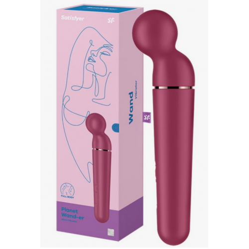 Satisfyer Planet Wand-er Rose микрофон