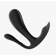 ТЕСТЕР Вибратор в трусики Satisfyer Top Secret plus с управлением через телефон черный