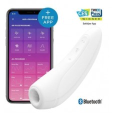 Satisfyer Curvy 1+ White Вакуумный стимулятор с дистанционном управлением