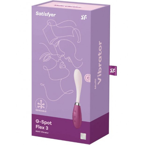 Satisfyer вибратор G Spot Flex 3 pink