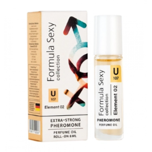 Парфюмерное масло с феромонами Formula Sexy Collection Element 02 U107 (Формула Секси Коллекшн Элемент 02 U107) – 8ml