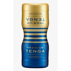 Мастурбатор двусторонний TENGA blue premium dual sensation cup ЯПОНИЯ