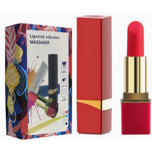 Вибратор помада Tropic Red Lipstick