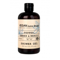 Гель для душа парфюмированный VEGAN.Love.Studio "Pepper, Amber, Neroli", 500 мл