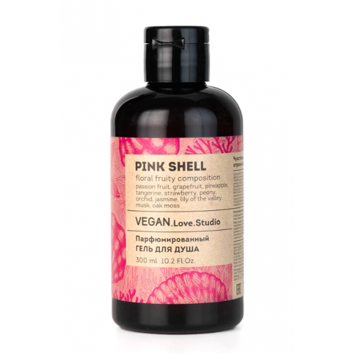 Гель для душа парфюмированный VEGAN.Love.Studio "Pink Shell", 300 мл