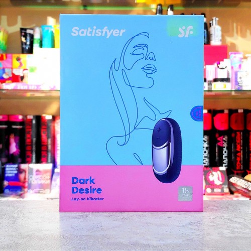 Вибромассажер Satisfyer Layon 2, Dark Desire, силикон, чёрный, 9,4 см Вибромассажер Satisfyer Layon 2, Dark Desire, силикон, чёрный, 9,4 см