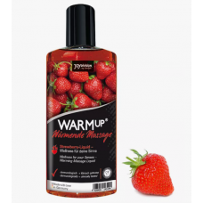 Массажное масло с ароматом клубники WARMup strawberry - 150 мл.